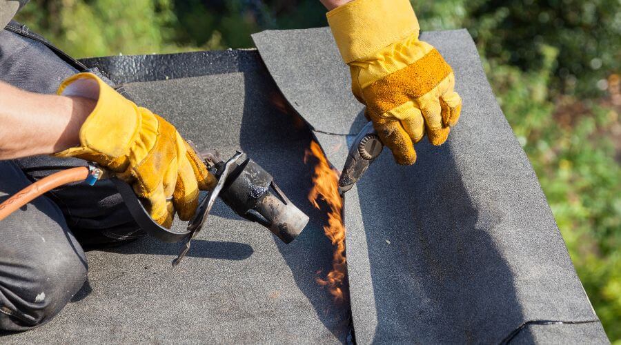 Professional flood damage restoration services in Amber, OK